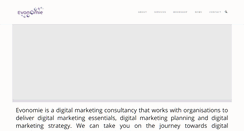 Desktop Screenshot of evonomie.net